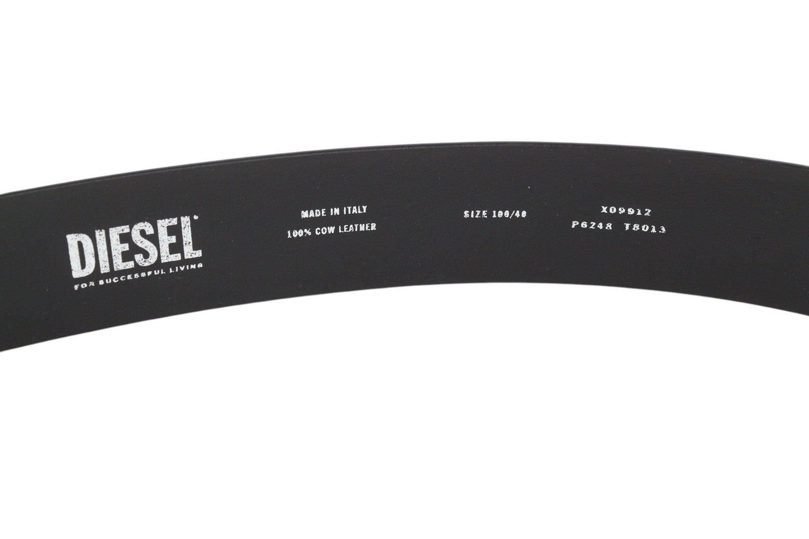 DIESEL 1DR-POD B-1DR POD 40 Men Belt 100 CM Leather Press Stud Closure RRP175