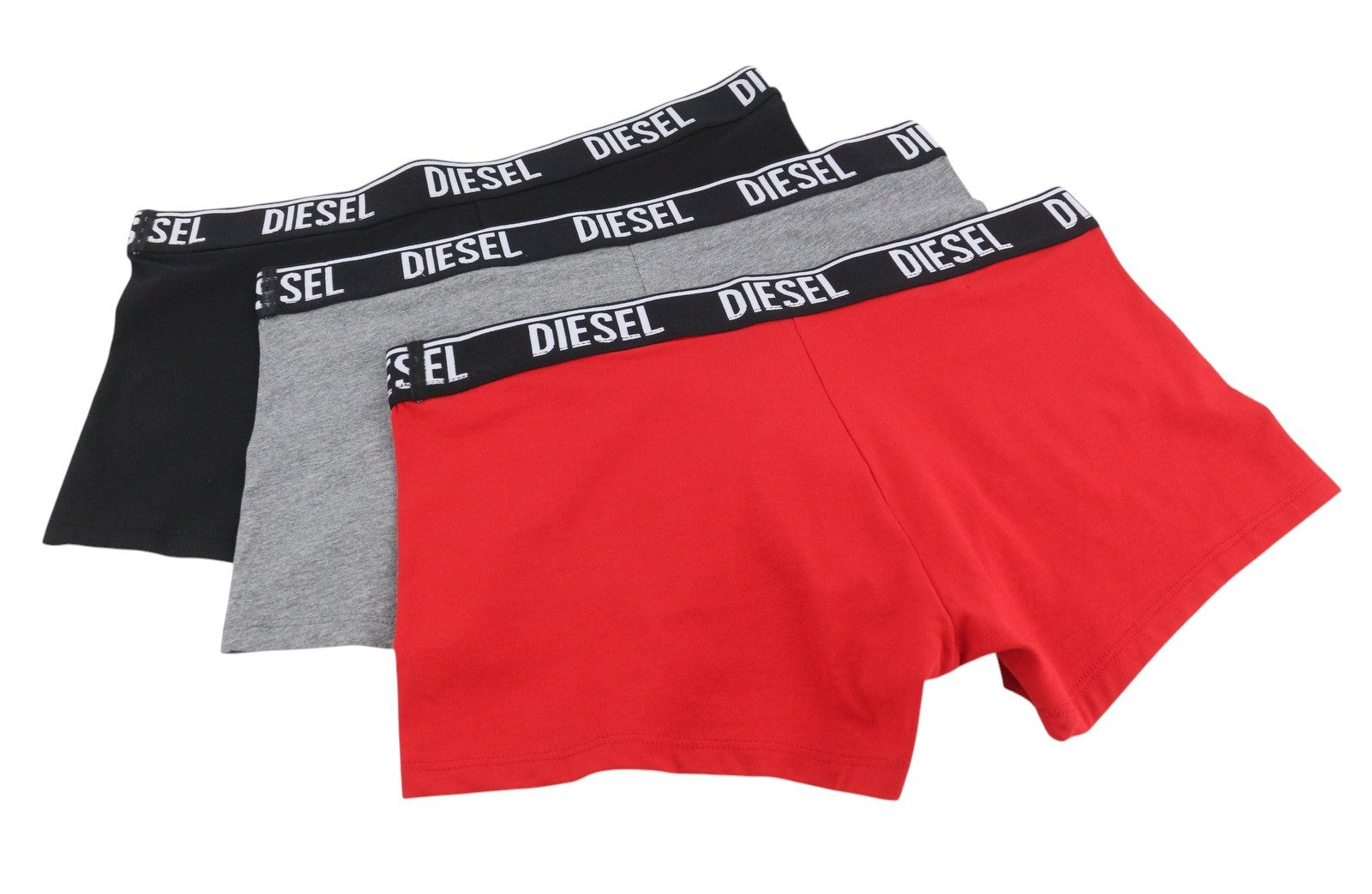 DIESEL UMBX-Shawnthreepack-RG Men Underwear 2XL Elastic Waist Trunks Boxer 3PC