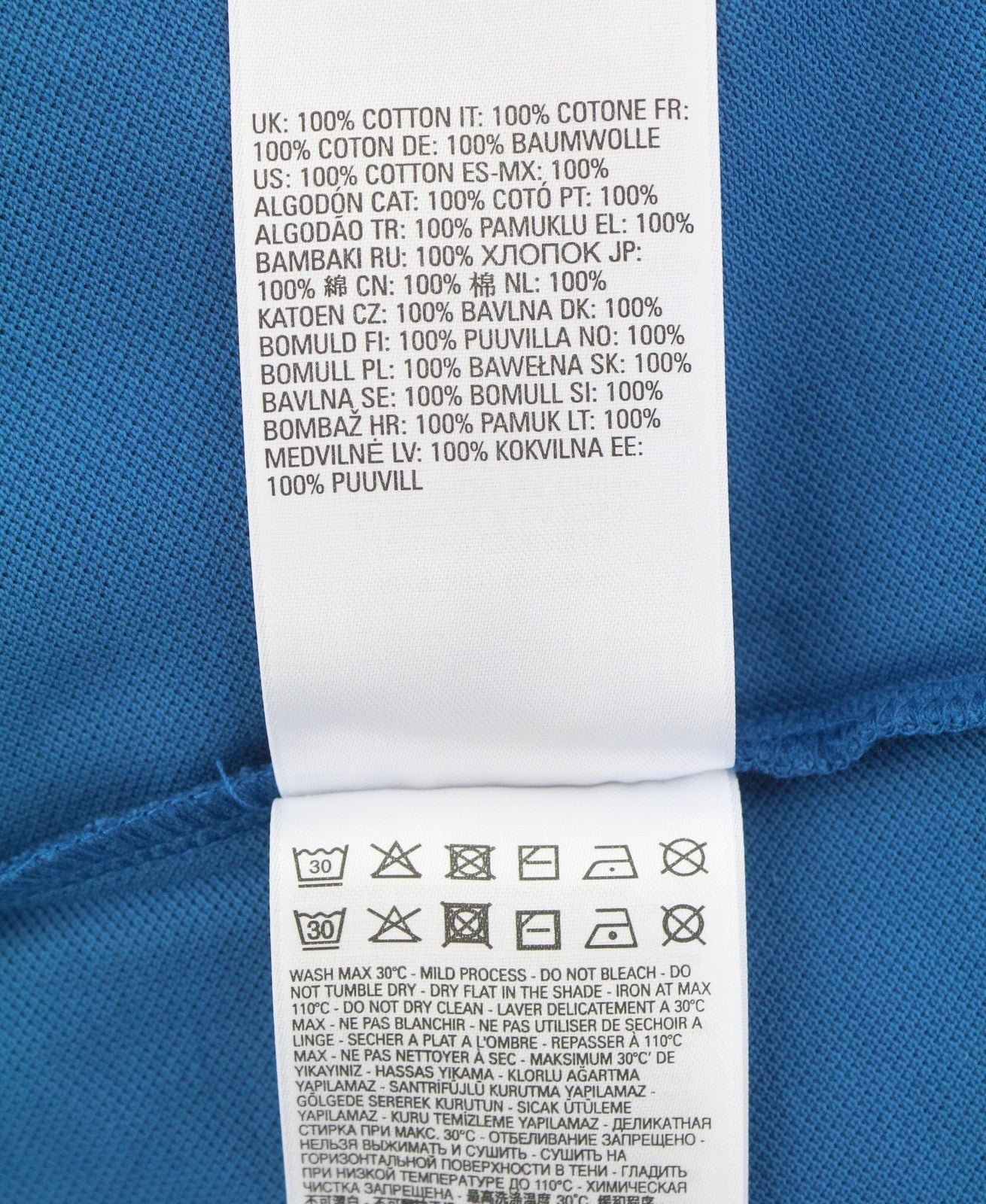 DIESEL T-Smith-D Men Polos 2XL Blue Cotton Half Button Short Sleeve