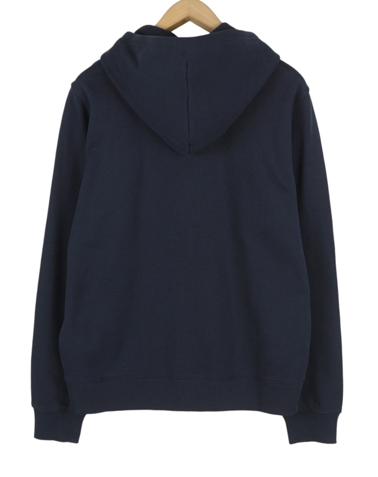 DIESEL S-Ginn-Hood-Zip 250209 Off Men Hoodie L Dark Blue Cotton Full Zip RRP175