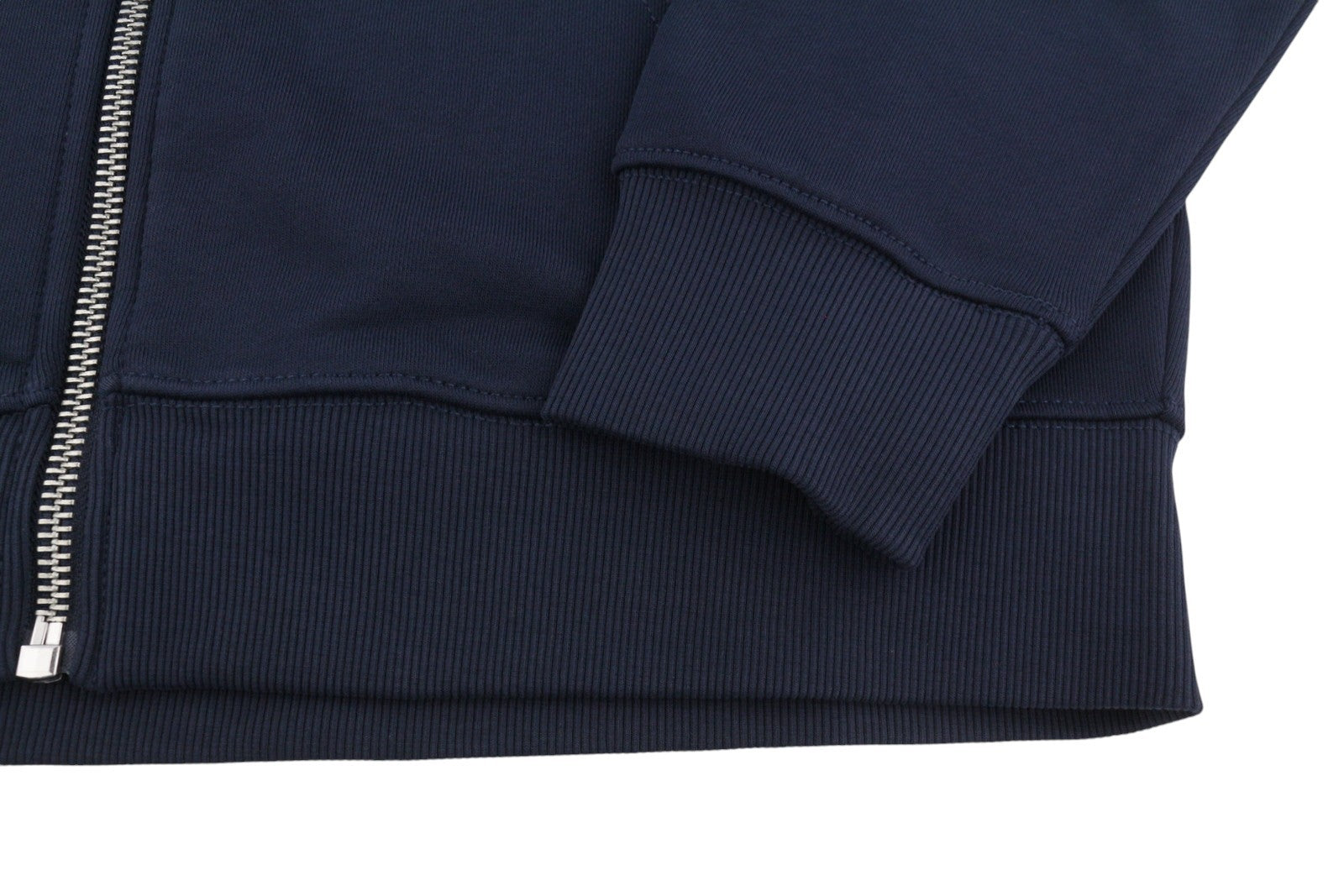 DIESEL S-Ginn-Hood-Zip 250209 Off Men Hoodie L Dark Blue Cotton Full Zip RRP175