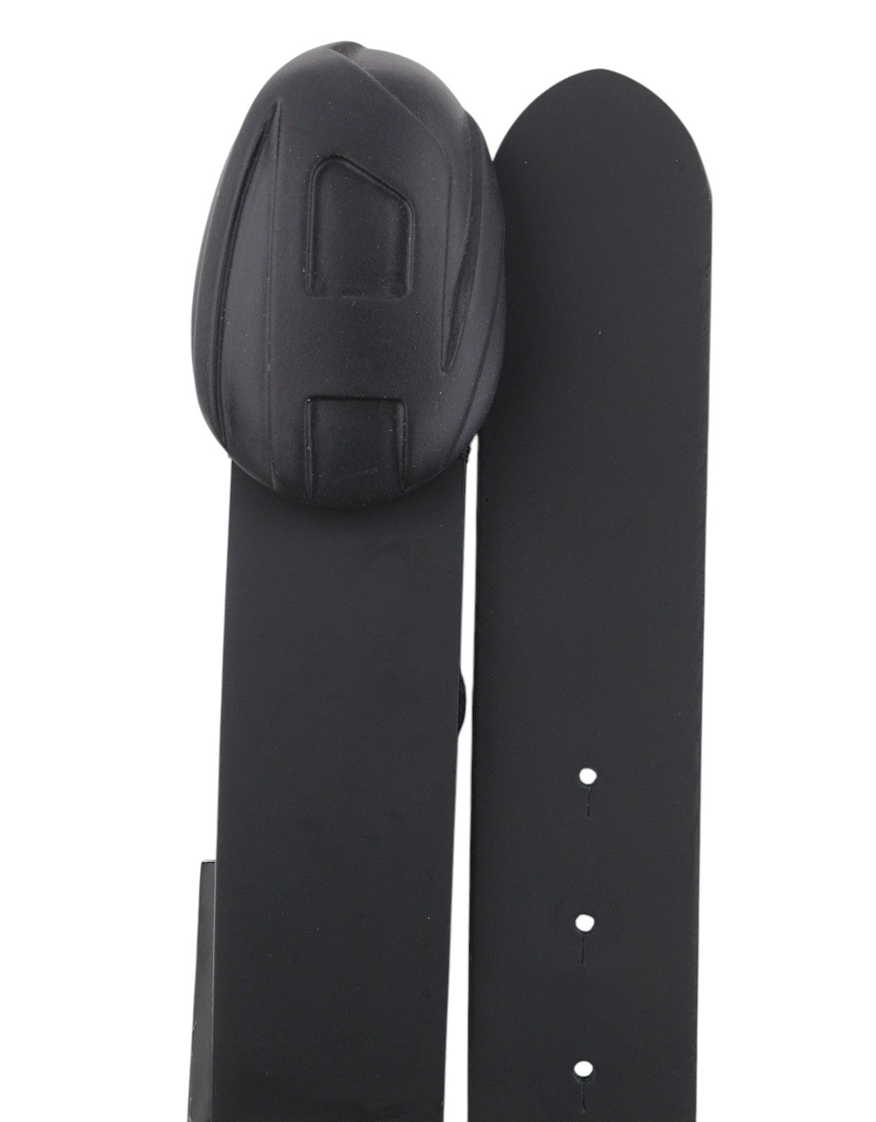 DIESEL 1DR-POD B-1DR POD 40 Men Belt 100 CM Black Leather Press Stud RRP175