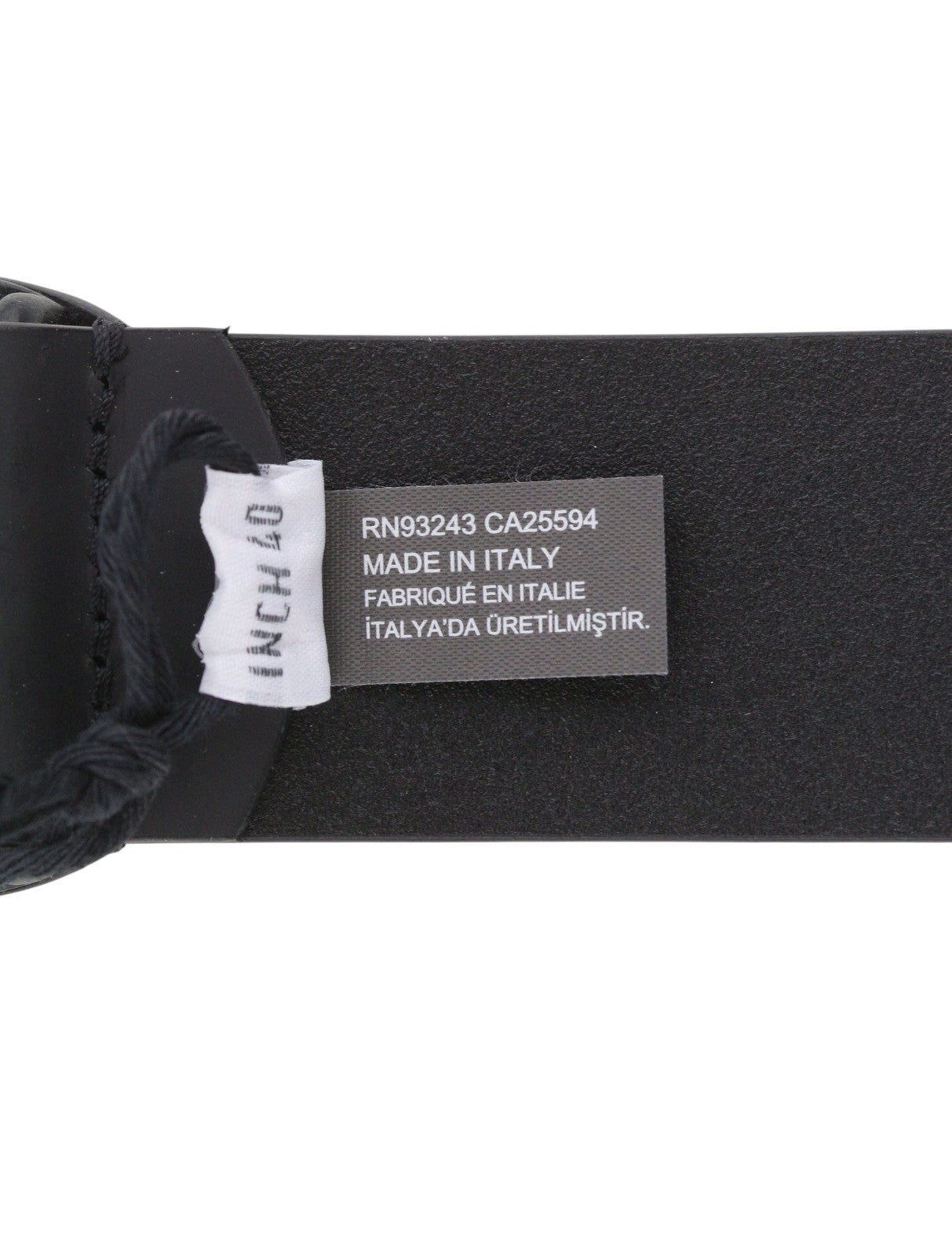 DIESEL 1DR-POD B-1DR POD 40 Men Belt 100 CM Black Leather Press Stud RRP175