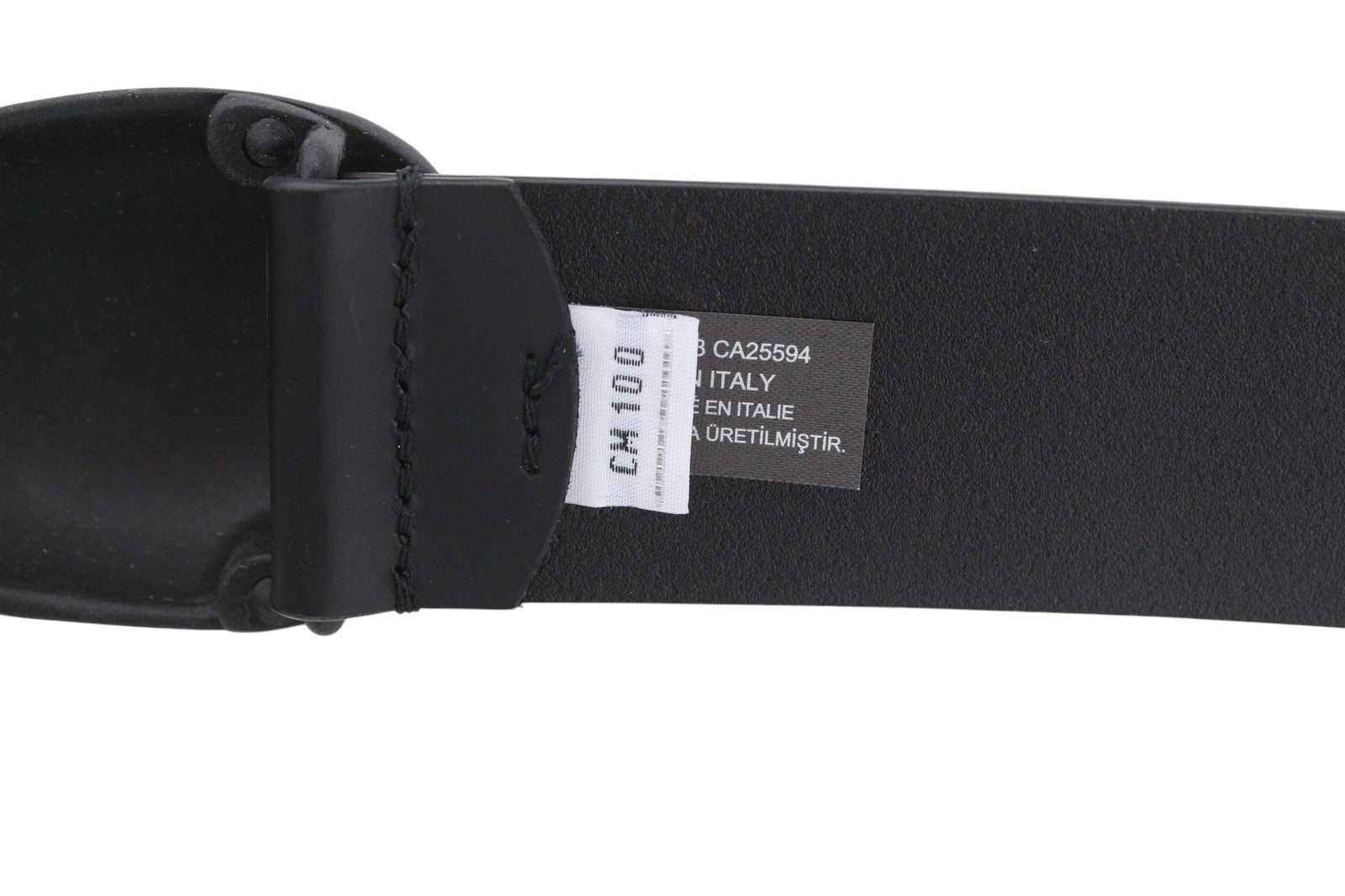 DIESEL 1DR-POD B-1DR POD 40 Men Belt 100 CM Leather Press Stud Buckle RRP175
