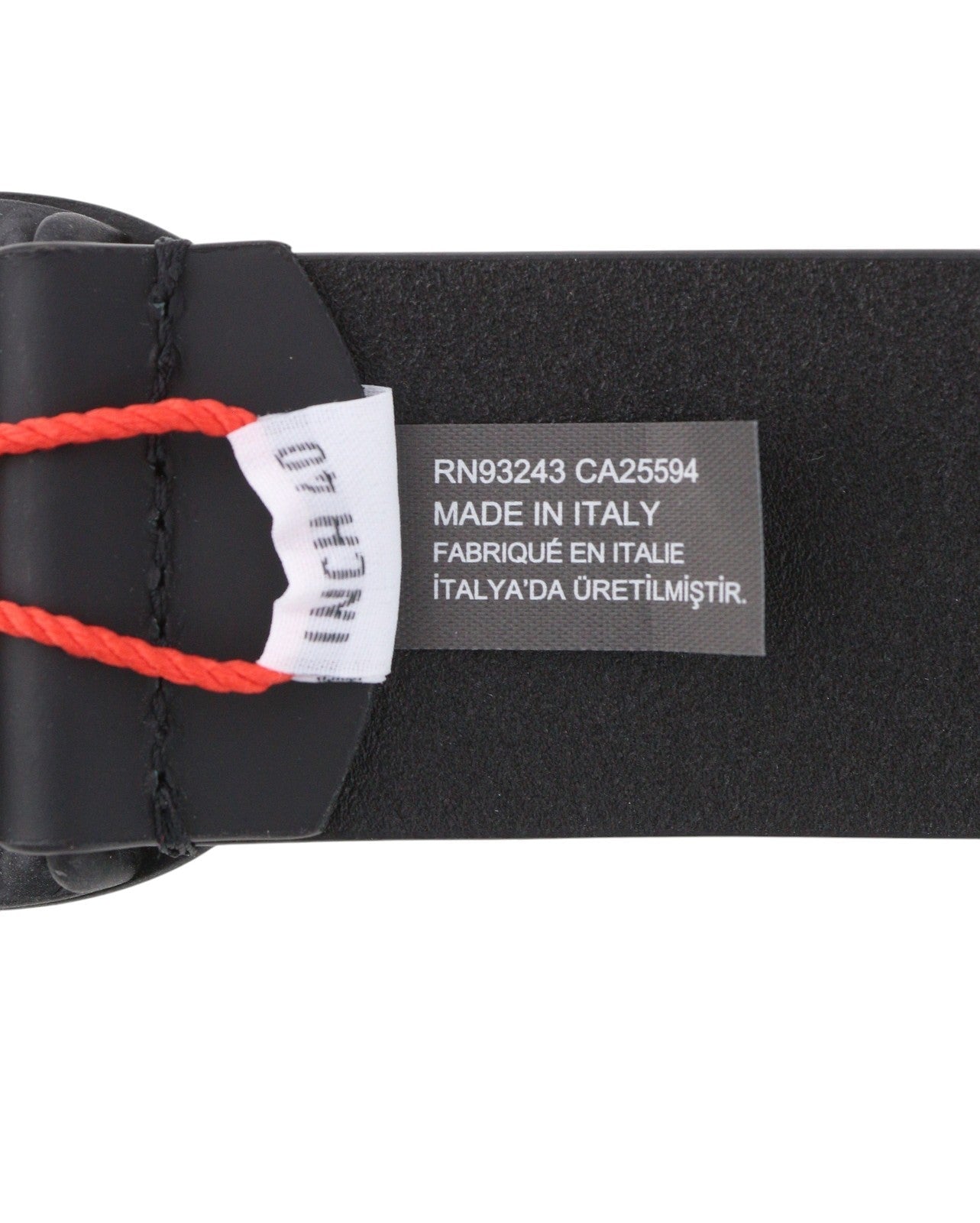 DIESEL 1DR-POD B-1DR POD 40 Men Belt 100 CM Leather Press Stud Unisex RRP175