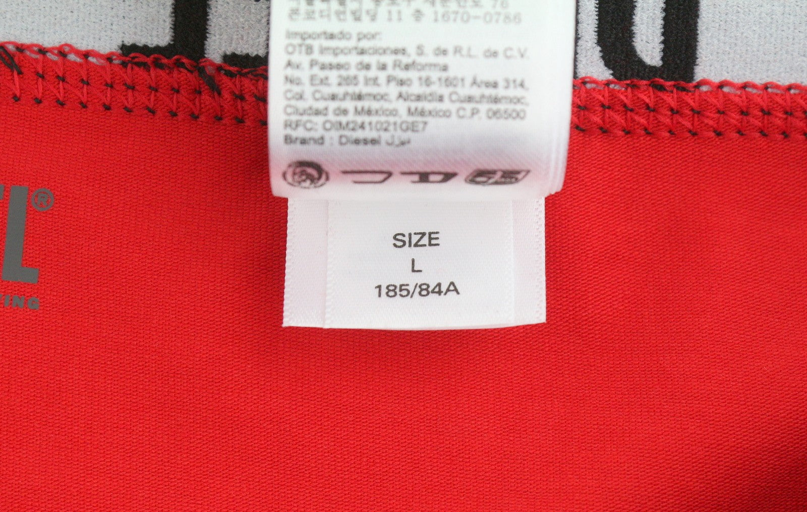 DIESEL UMBX-Shawnthreepack-RG Men Underwear L Elastic Waist Trunks Boxer 3PC