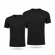 DIESEL UMTEE-Randal-Tube-Twopack Men T-Shirt XL Black Tricot Slim Short Sleeve