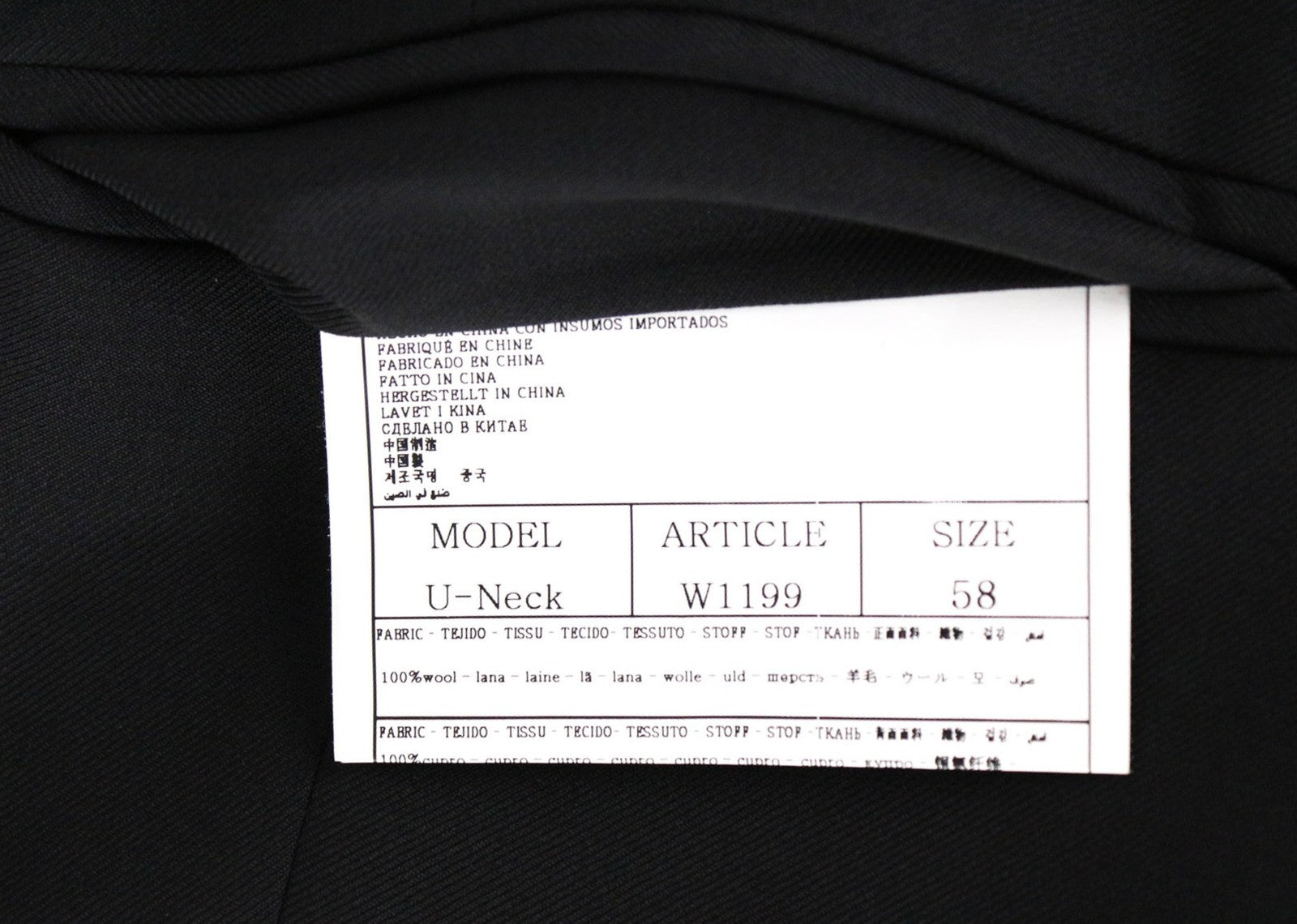 SUITSUPPLY Lazio Tuxedo Men Suit UK46R Velvet Wool Super 110 Slim Black 3 Piece