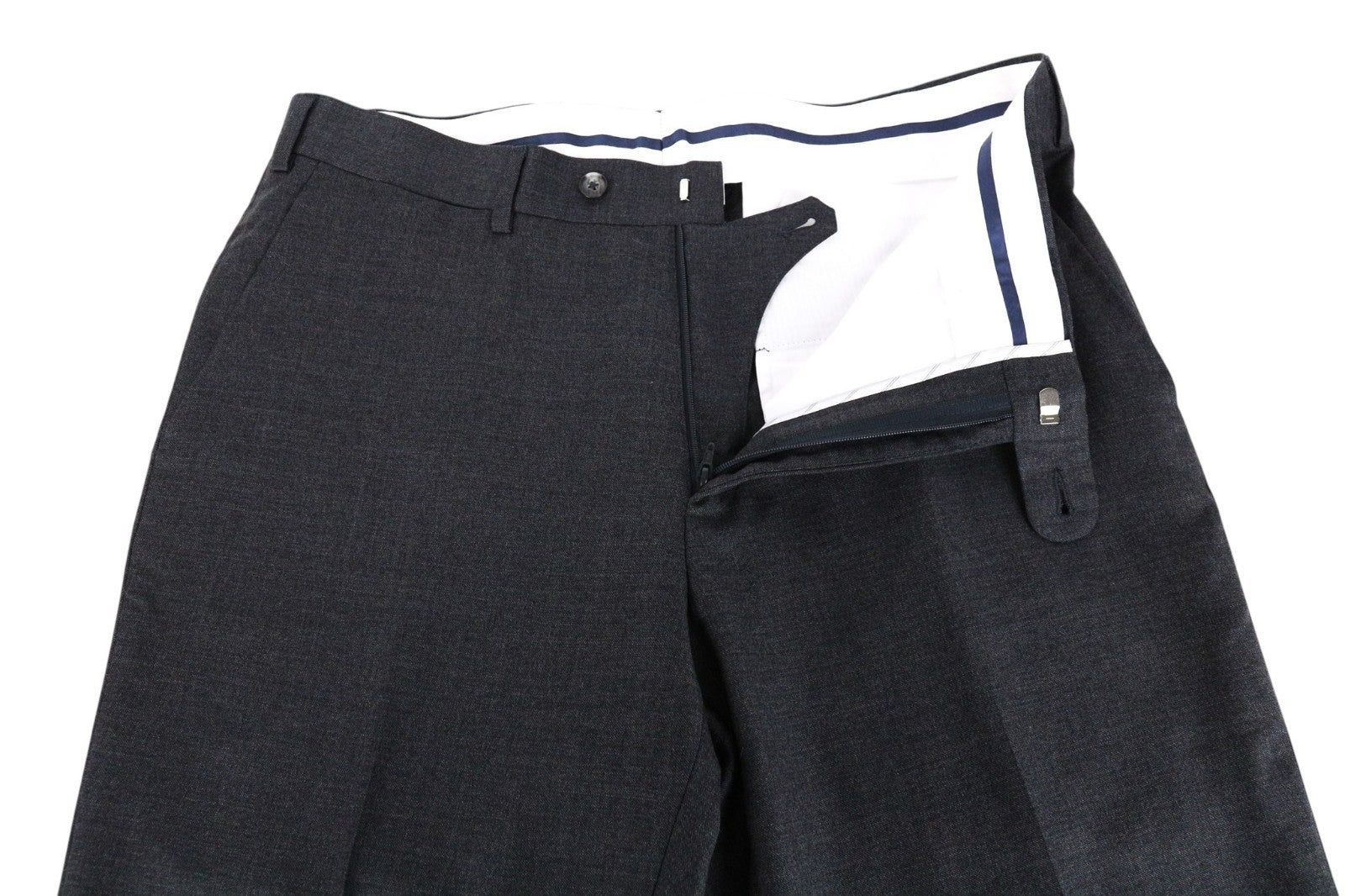 SUITSUPPLY Lazio Men Suit UK36R Pure Wool Super 110's Slim Grey 3 Piece