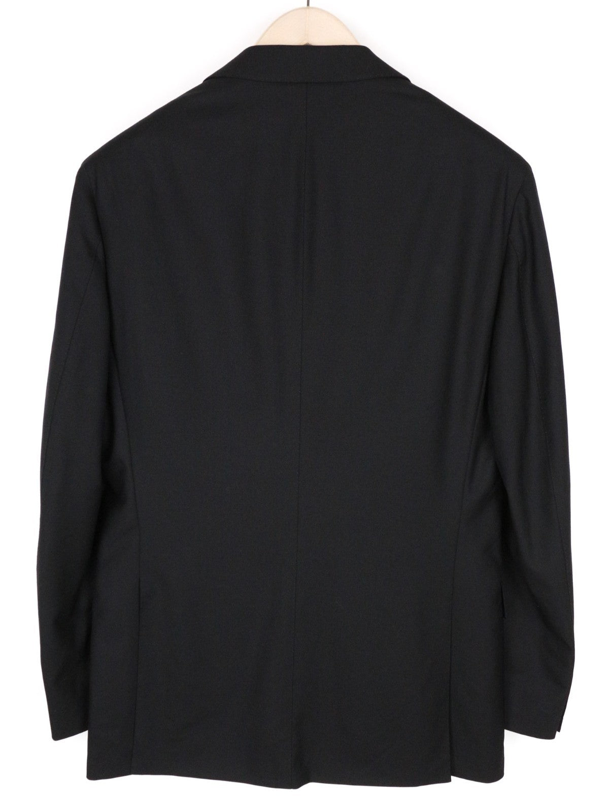 SUITSUPPLY Sienna Men Blazer UK38L Black Pure Wool Super 150's Single-Breasted