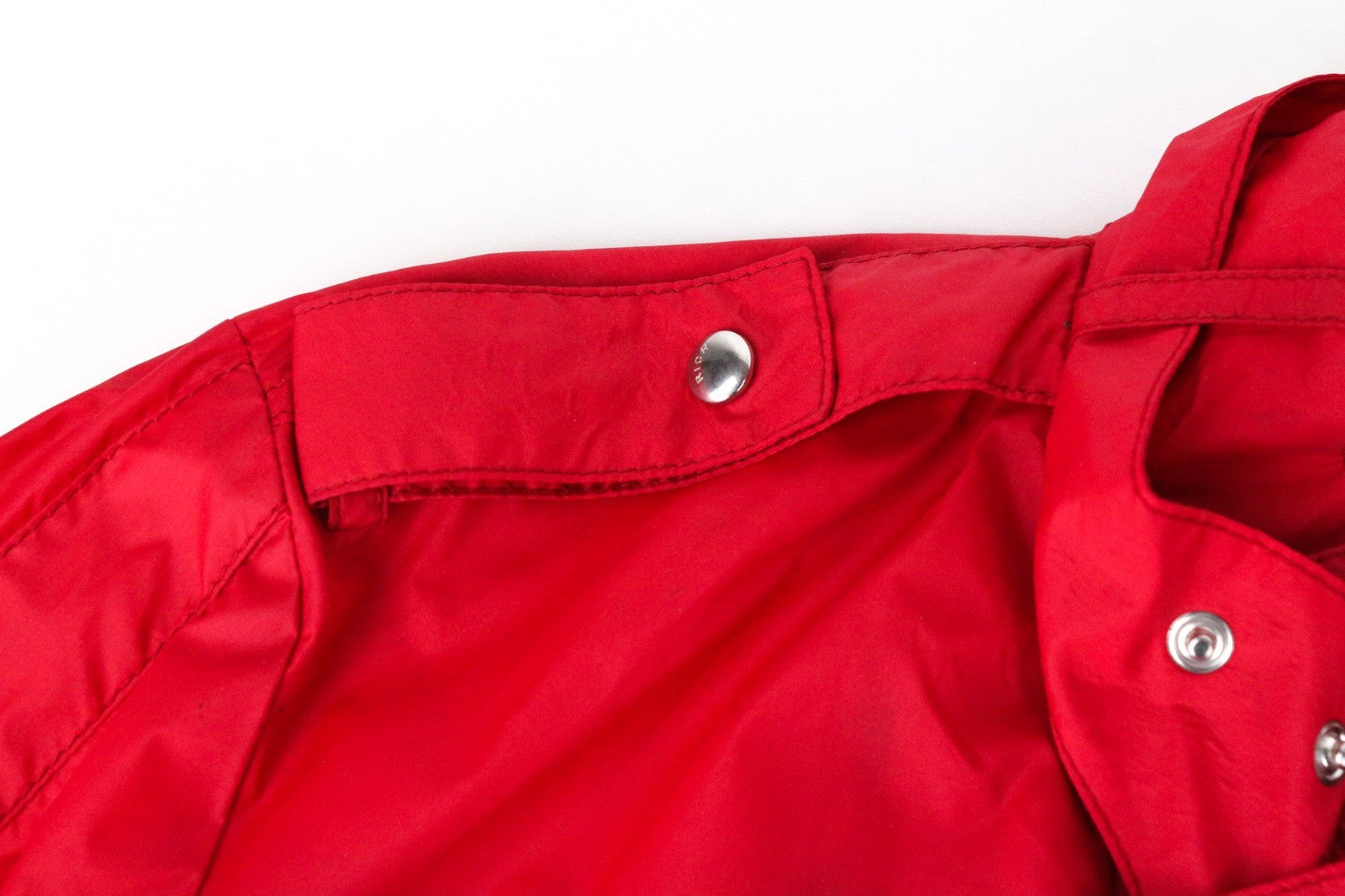 RICHMOND Men Jacket 48 M Red Lightweight Multi Pocket Zipped Long Sleeve