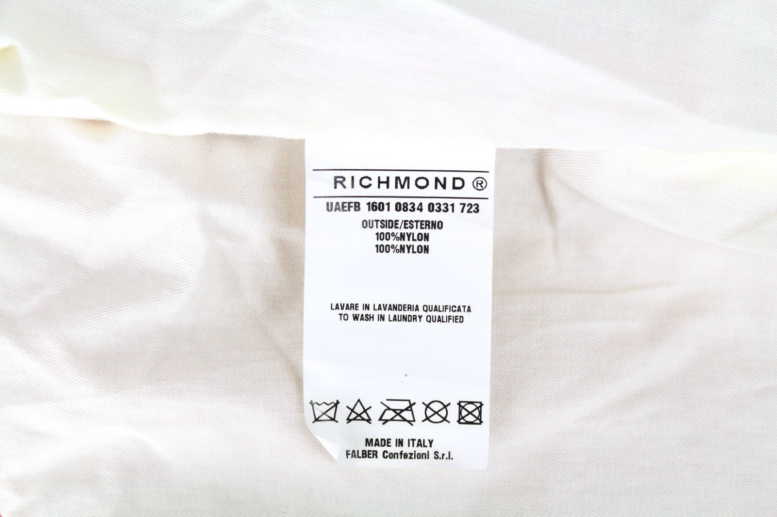 RICHMOND Men Jacket 48 M Red Lightweight Multi Pocket Zipped Long Sleeve