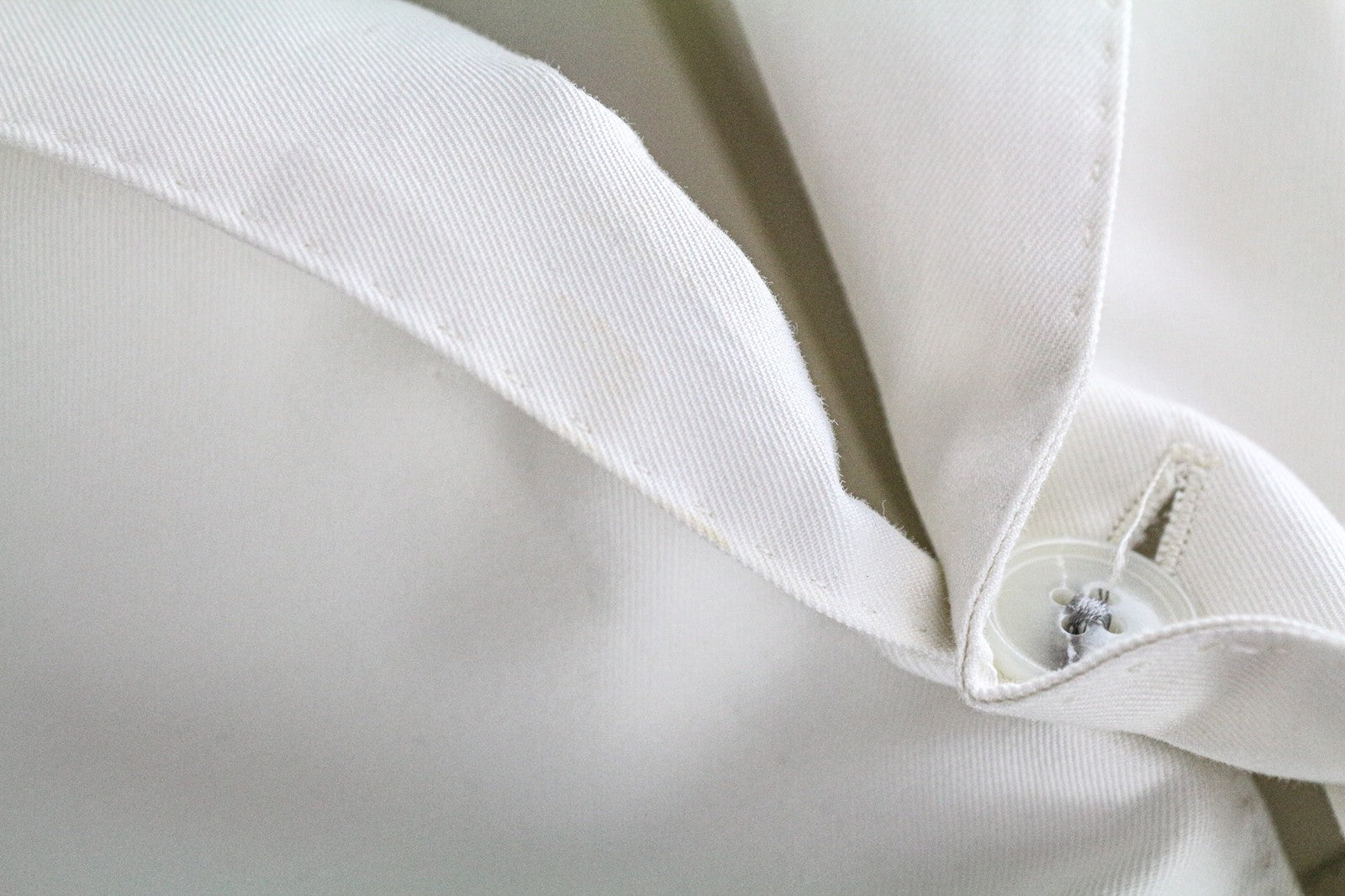 SUITSUPPLY Havana Men Suit UK40R Formal Off-White Slim Pure Cotton 2 Piece