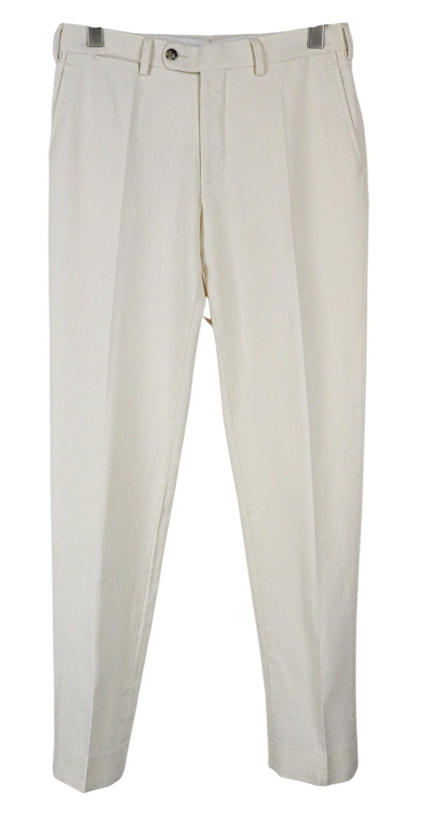SUITSUPPLY Havana Men Suit UK38R Formal Off-White Slim Pure Cotton 2 Piece