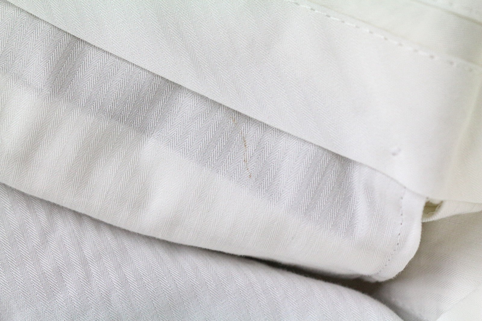SUITSUPPLY Havana Men Suit UK42S Pleated Classic Off-White Slim Cotton 2 Piece