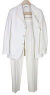 Off-White Twill Suit