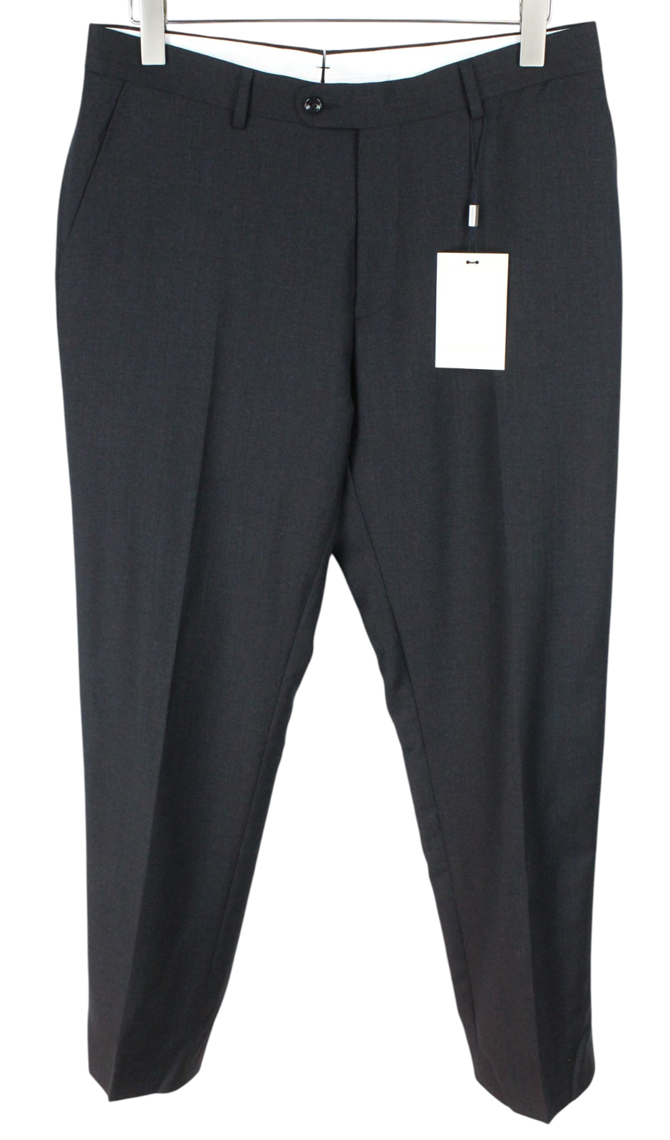SUITSUPPLY La Spalla Men Suit UK44S Single-Breasted Pure Wool Grey 2 Piece