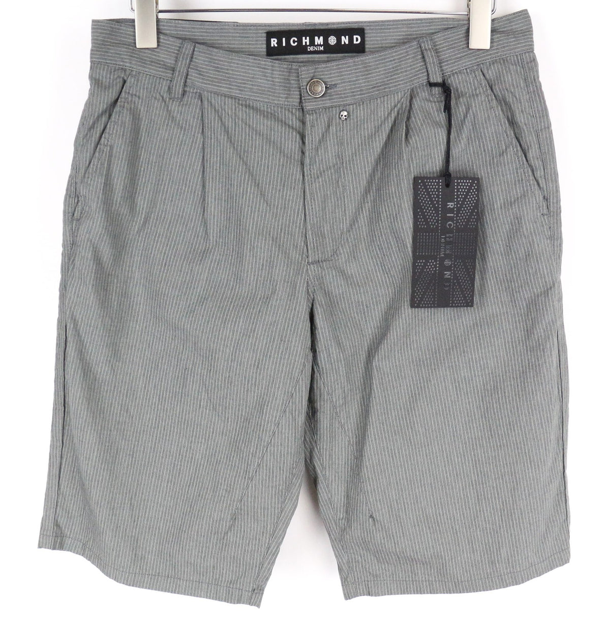 Grey Twill Shorts