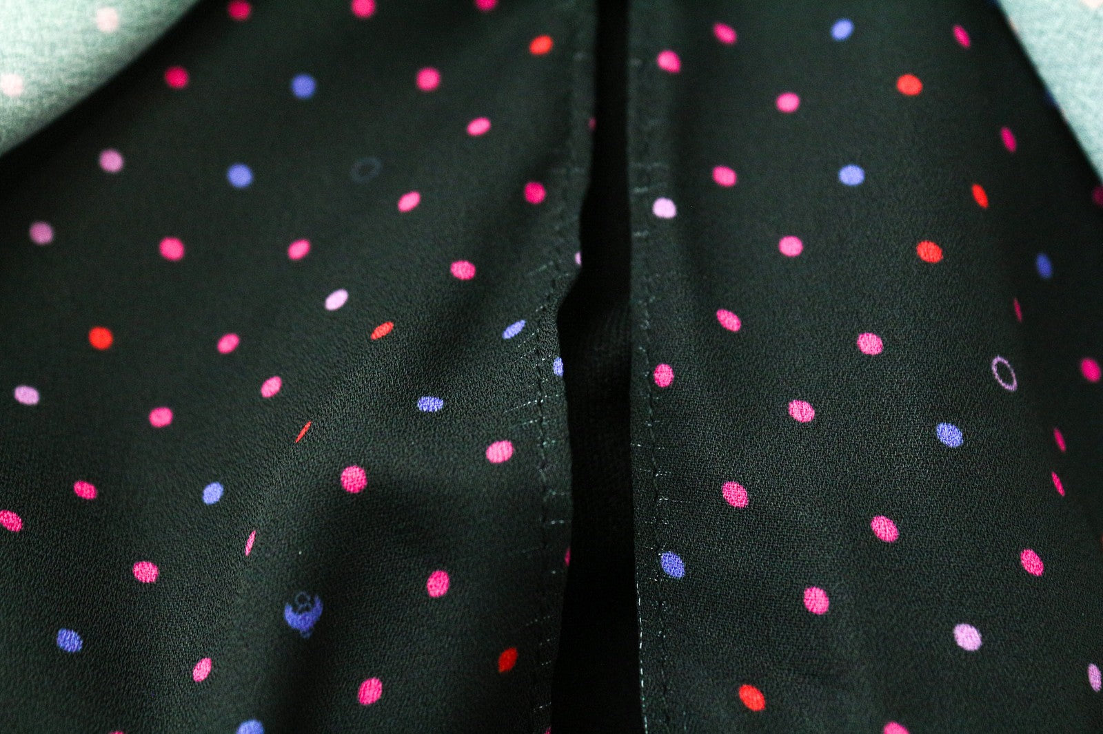 FRANKIE MORELLO Women's Blouse XS Black Sleeveless Polka Dot Round Neck Top