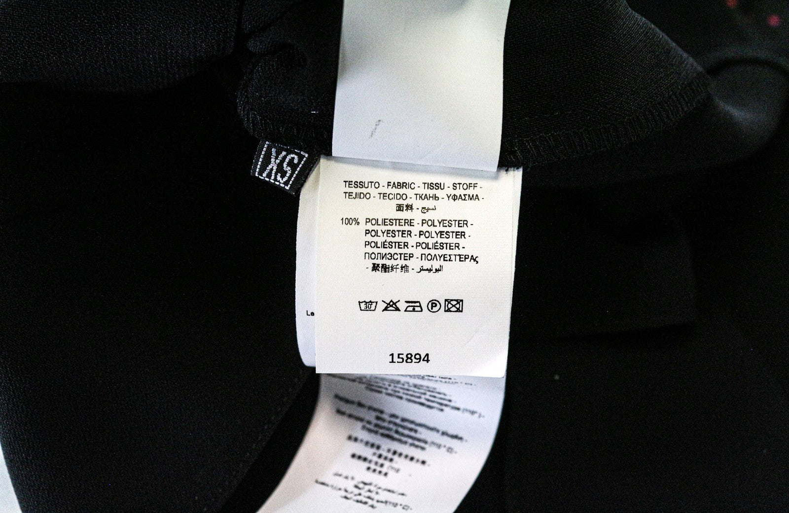 FRANKIE MORELLO Women's Blouse XS Black Sleeveless Polka Dot Round Neck Top