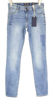 GAUDI JEANS Will Men's Jeans W30/L34 Blue Super Skinny Stretch Denim Zip Fly