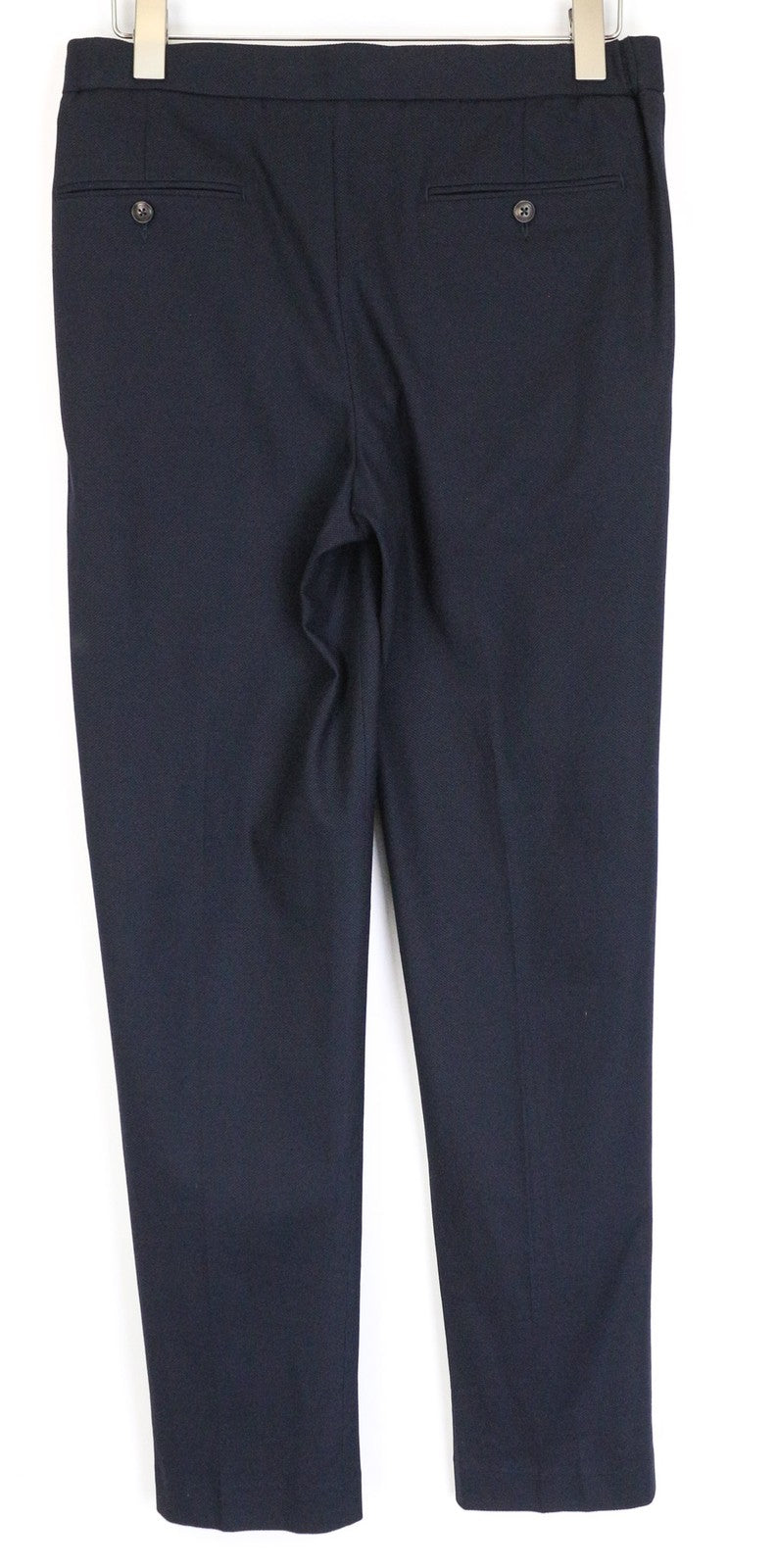 SUITSUPPLY Havana Patch Men's Suit UK38R Blue Slim Knit 2Pc Unlined Cotton