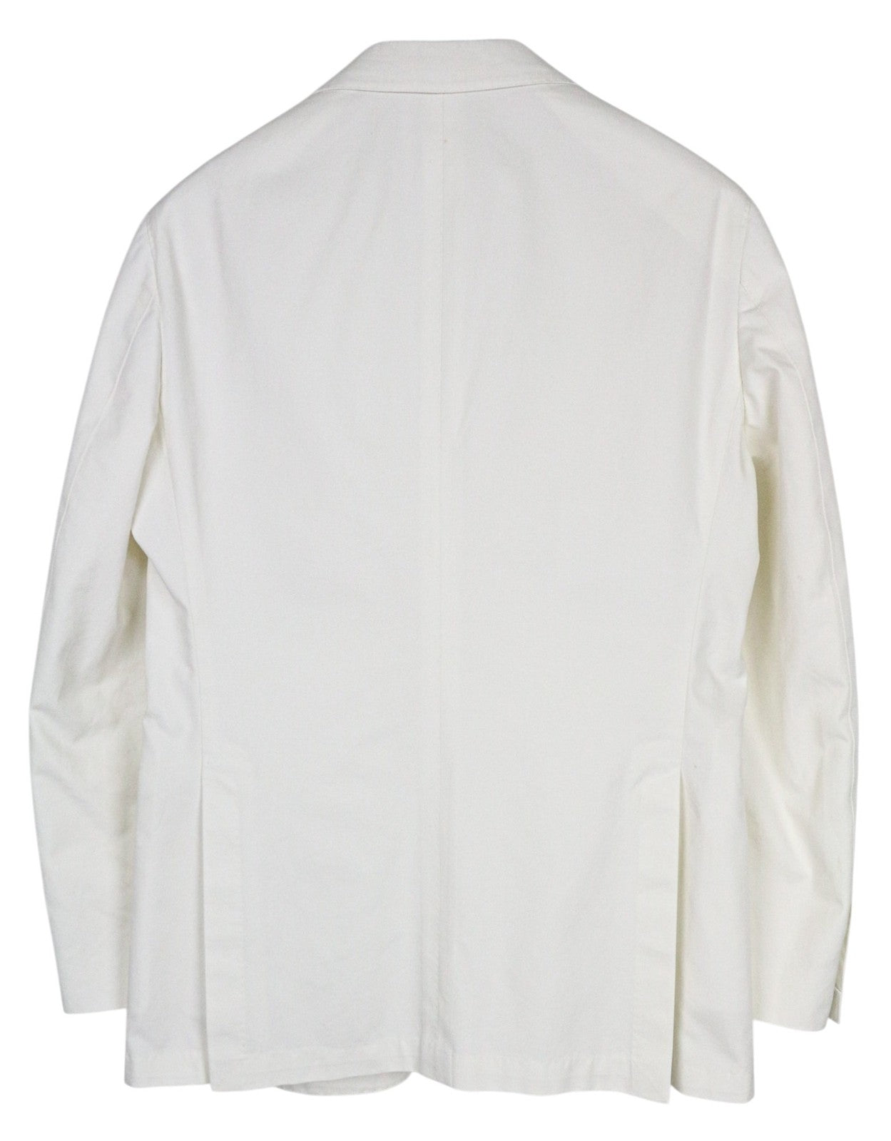 SUITSUPPLY Havana Men Blazer UK38R Off-White Slim Single-Breasted 2 Piece