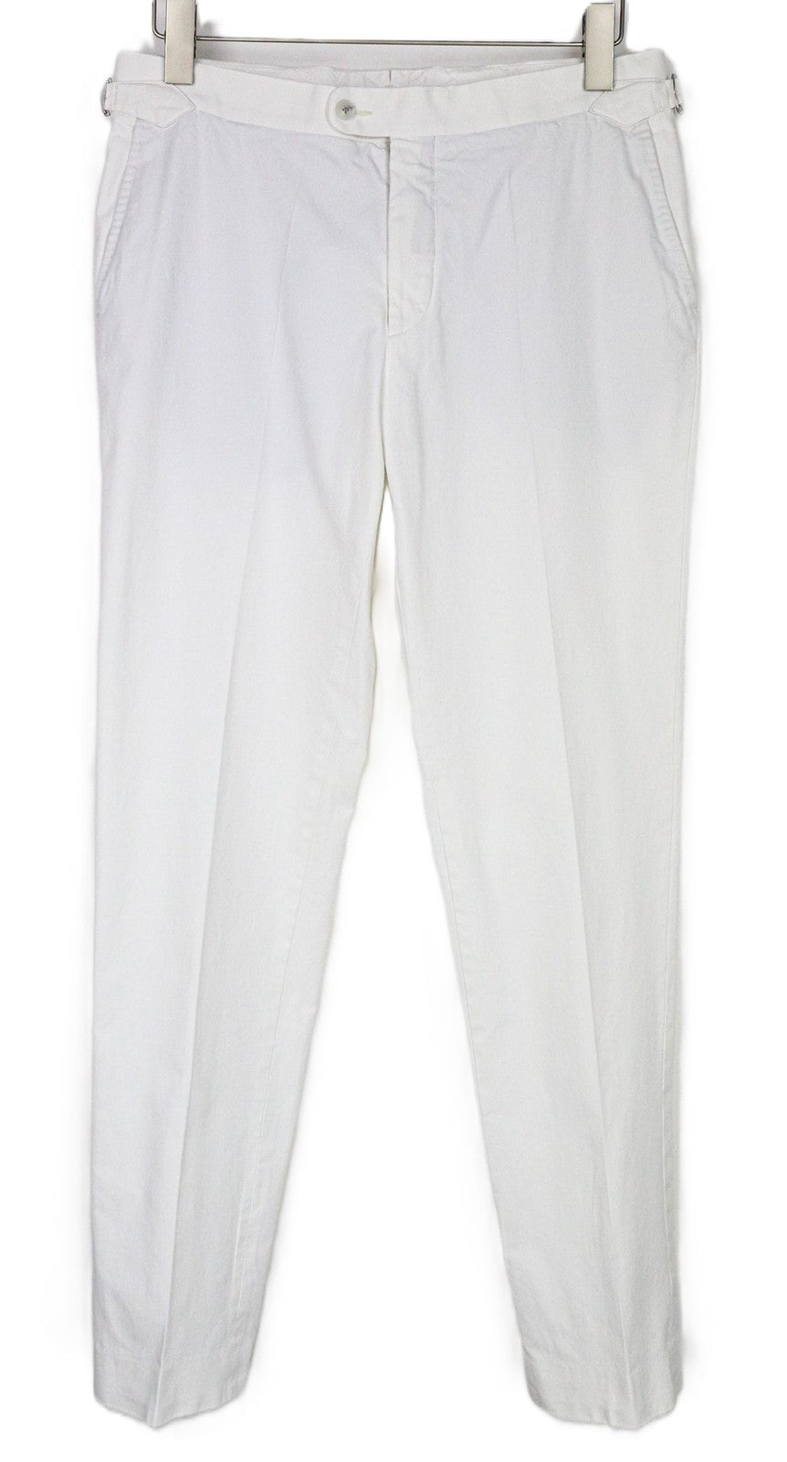 SUITSUPPLY Havana Men Blazer UK38R Off-White Slim Single-Breasted 2 Piece