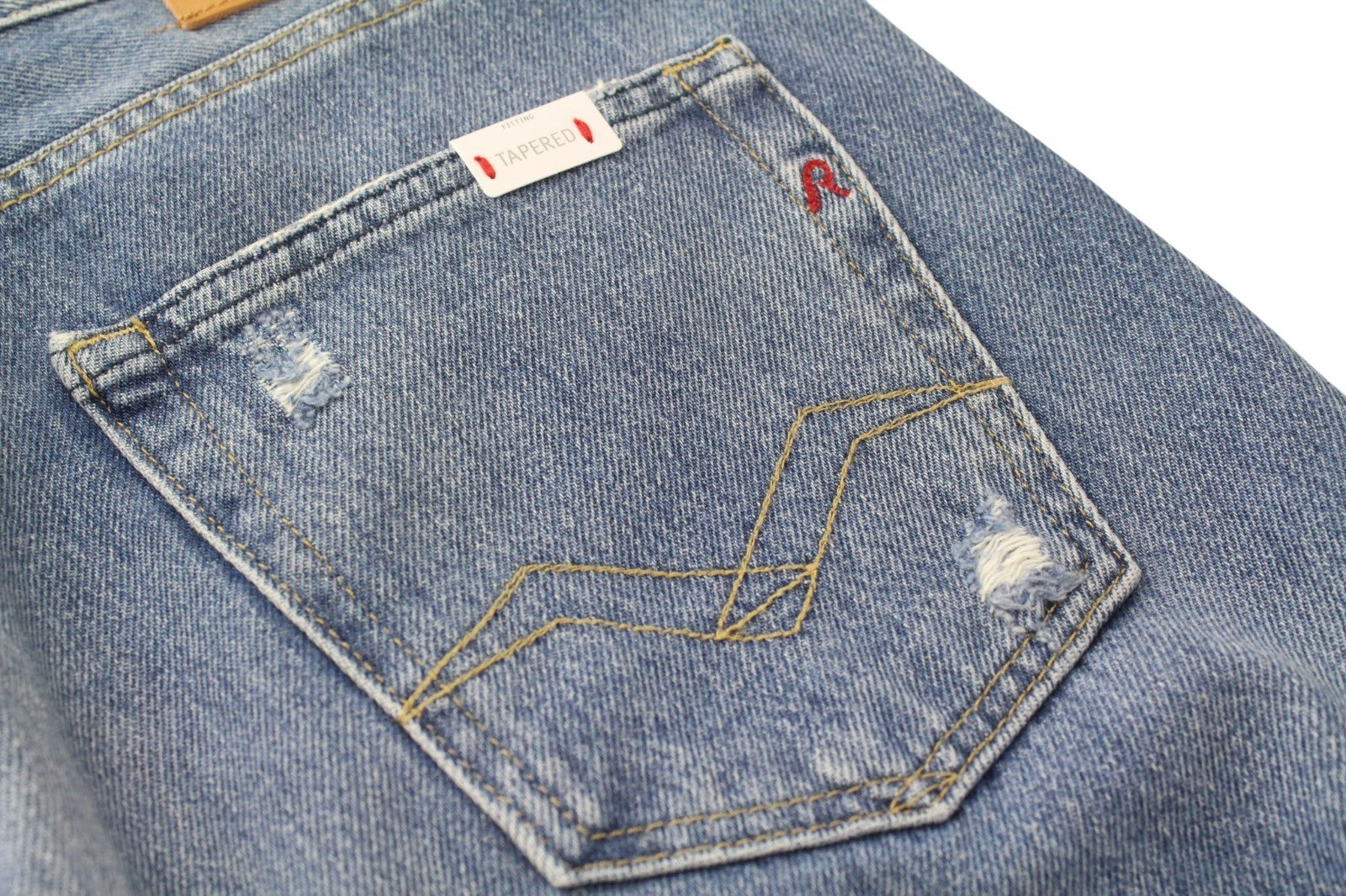 REPLAY Tinmar Men Jeans W30/L32 Blue Tapered Pure Cotton