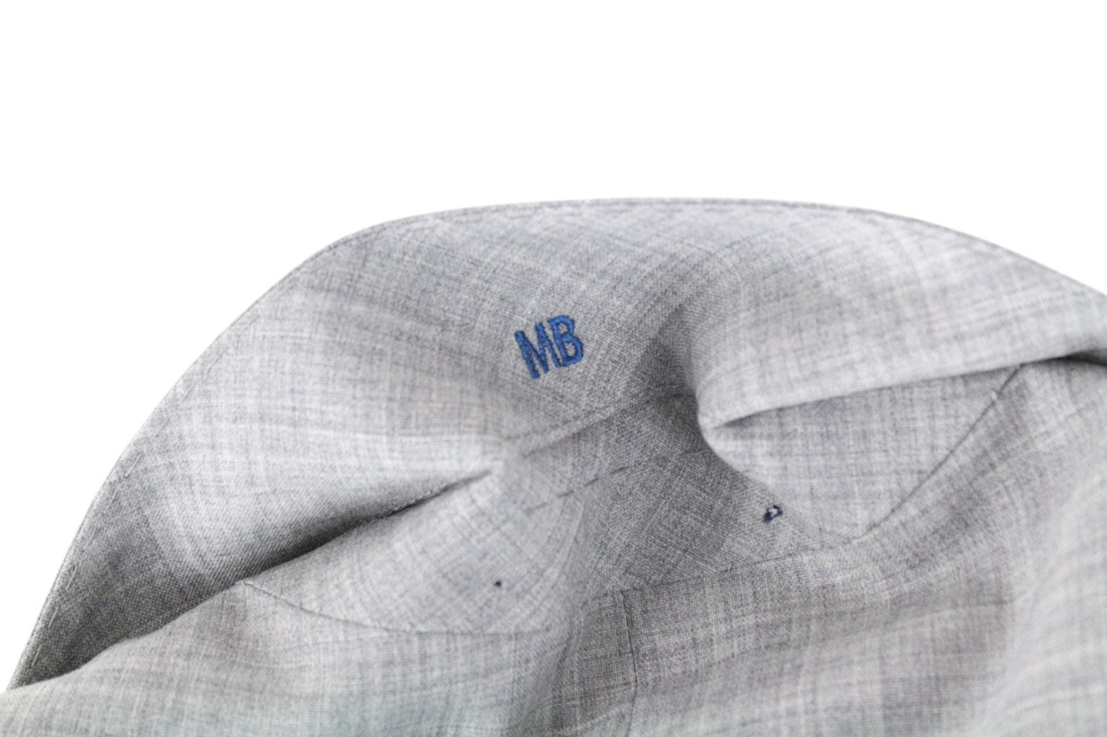SUITSUPPLY La Spalla Men Suit UK30R Light Grey Slim 2-Piece Melange Wool S120s