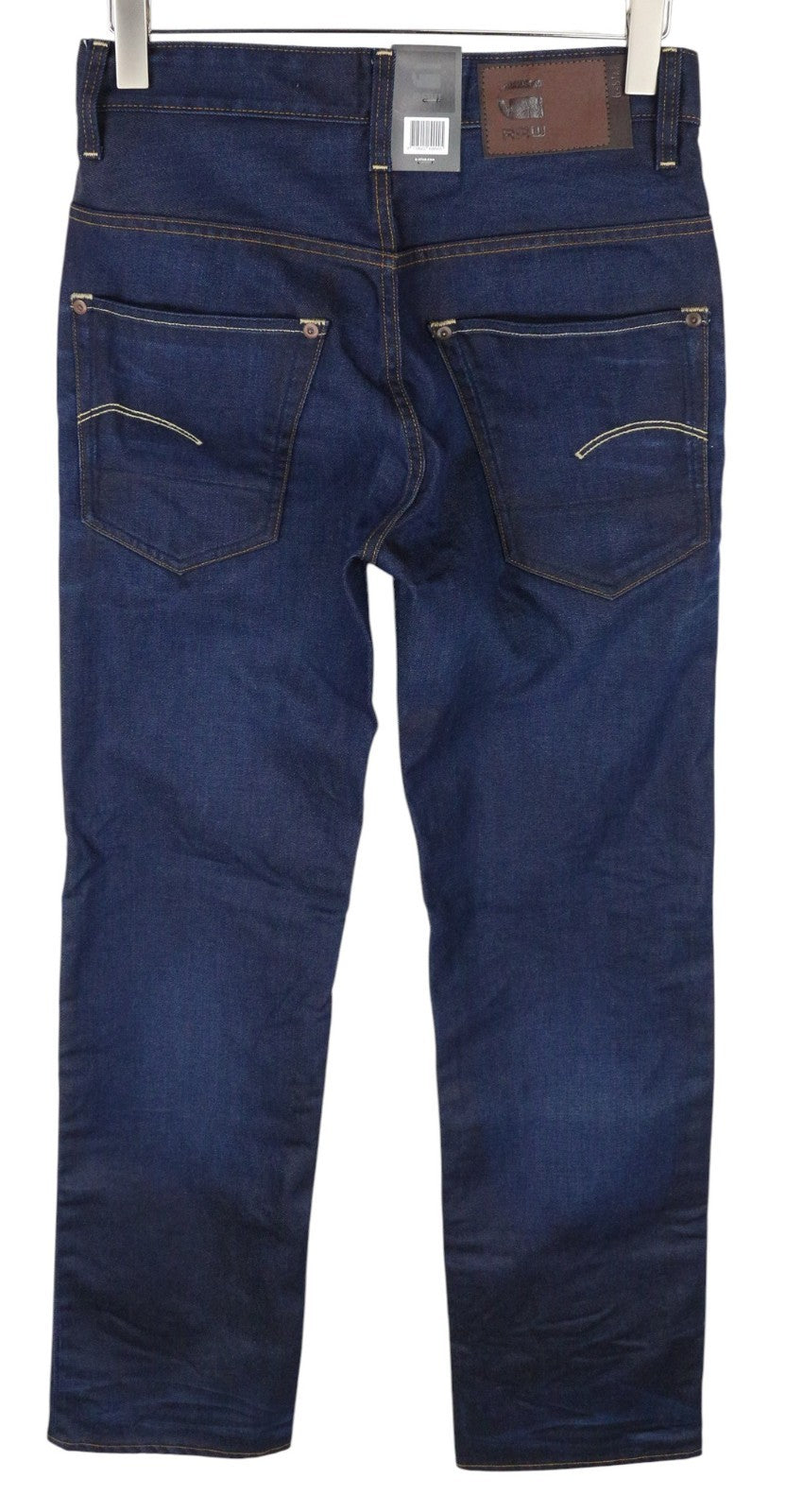 G-STAR Radar Men Jeans W28/L34 Dark Blue Loose Cut Button-Fly Non-Stretch Denim