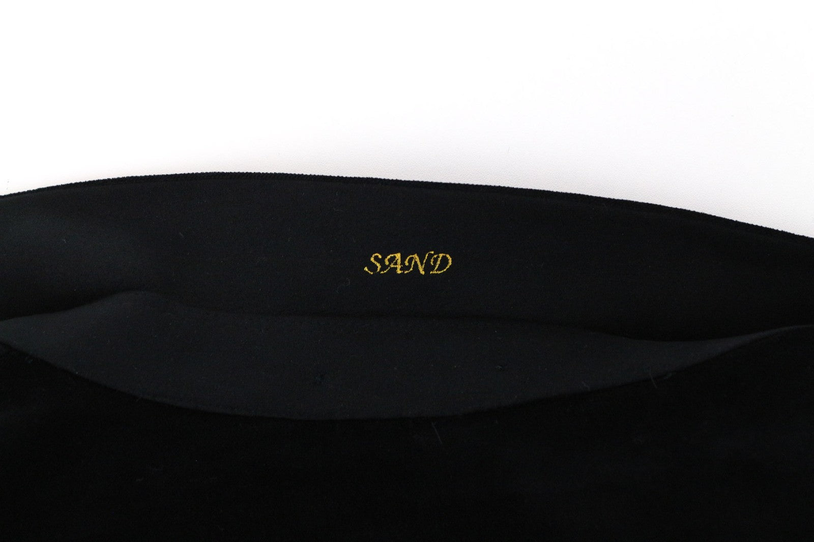 SUITSUPPLY La Spalla Men Blazer UK48R Black Cotton Stretch Unlined Velvet