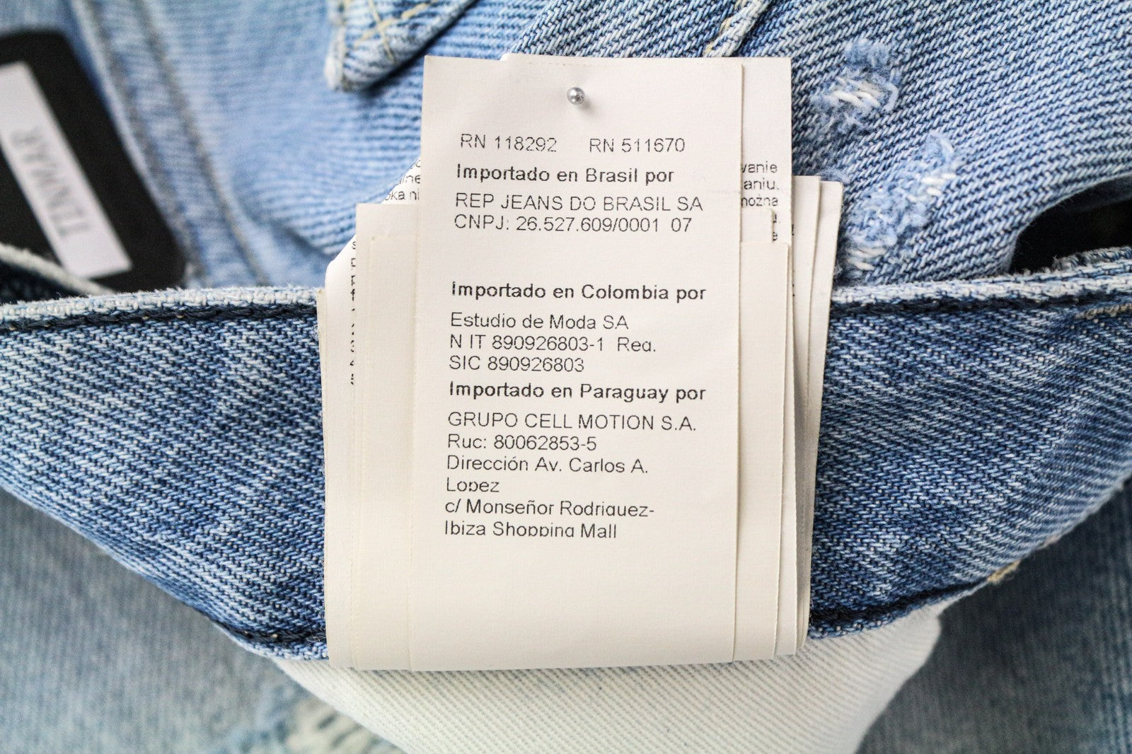 REPLAY Tinmar Men Jeans W30/L32 Tapered Fit Blue Pure Cotton Distressed Washed