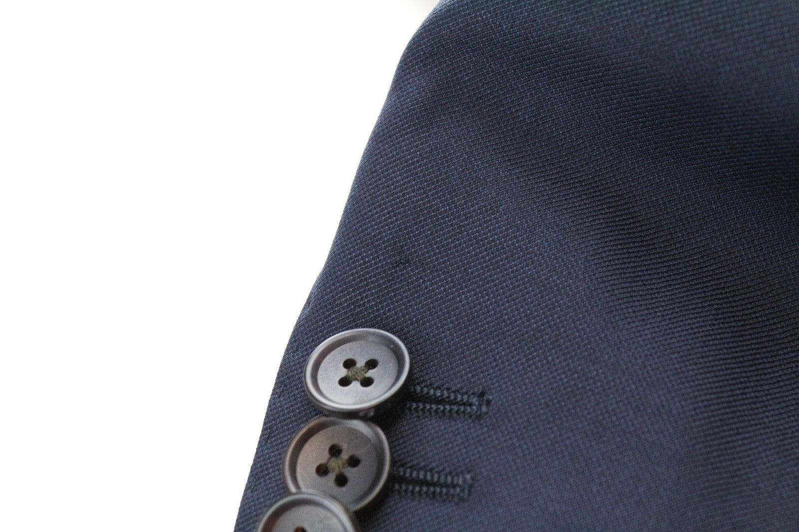 SUITSUPPLY Lazio Men Suit UK46R Perennial Wool S110s Navy Blue 2-Piece Slim