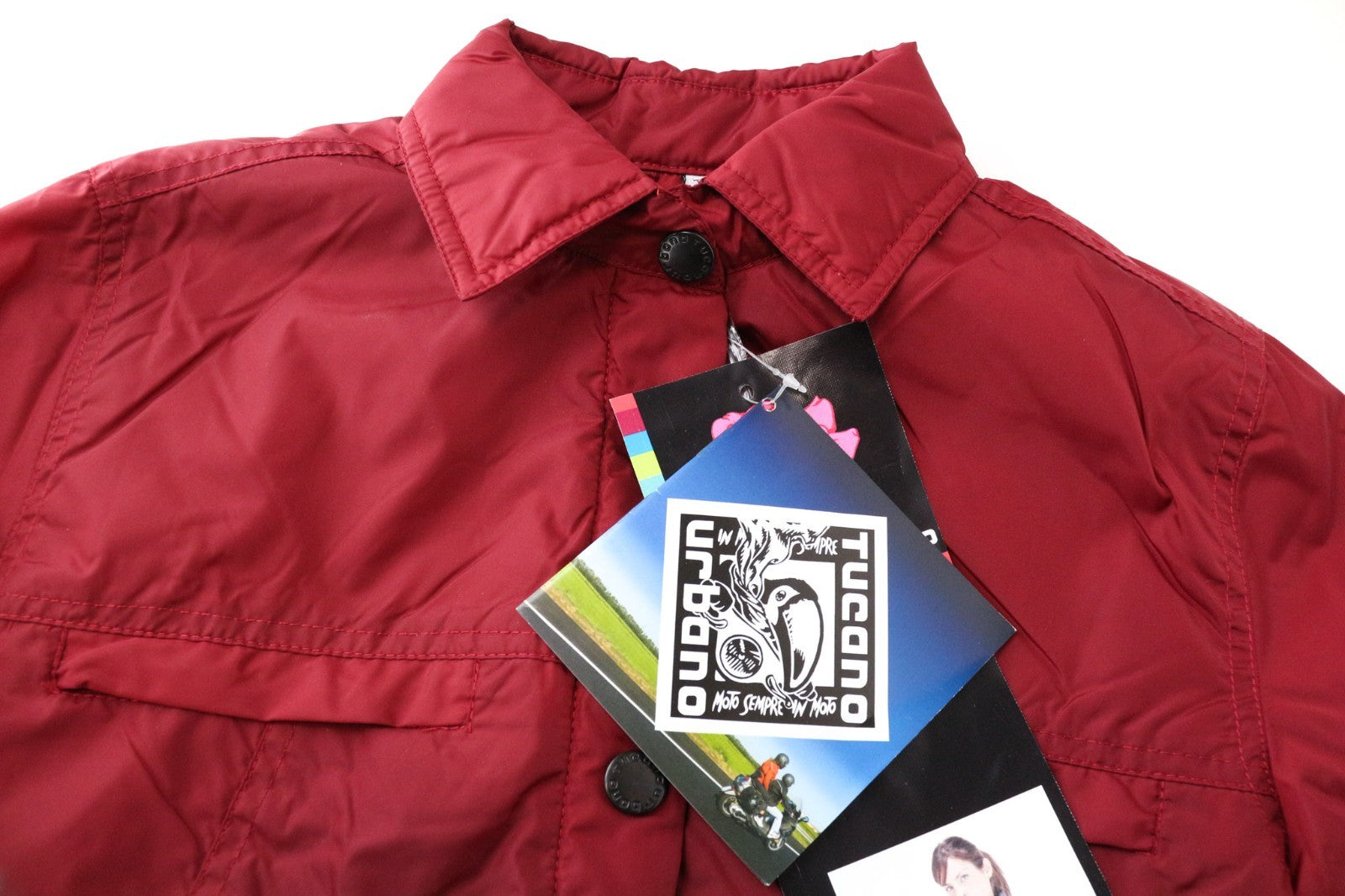 TUCANO URBANO Lori Women Jacket 2XS Red Scooter Windproof Breathable Padded