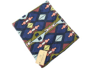 SCOTCH & SODA Men Scarf One Size Blue Boys Geometric Cotton Classic Tube Woven