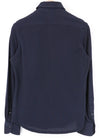 Blue Twill T-Shirt