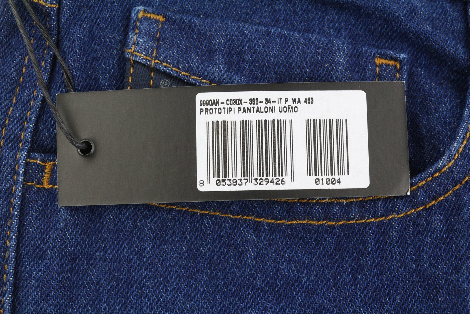 DIESEL Marhky 0706Q Men's Jeans W34 Indigo Tapered Button Fly Denim