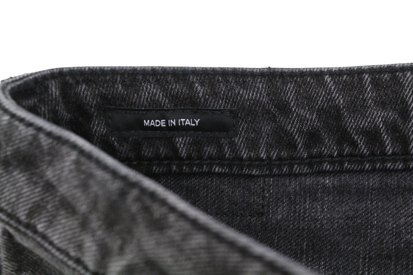 R13 Effie Women's Jeans 27 Polaris Dark Black Faded Whiskers PS26 RRP850