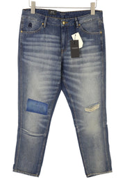 SCOTCH & SODA Bandit Women's Jeans W26/L32 Blue Faded Slim Tapered Crop