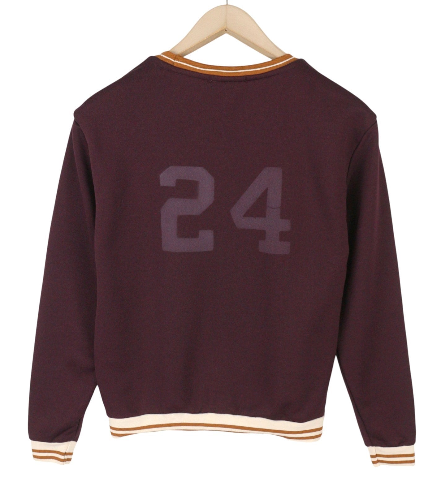 SCOTCH & SODA Women's Sweatshirt M Dark Purple Crew Neck Pull On