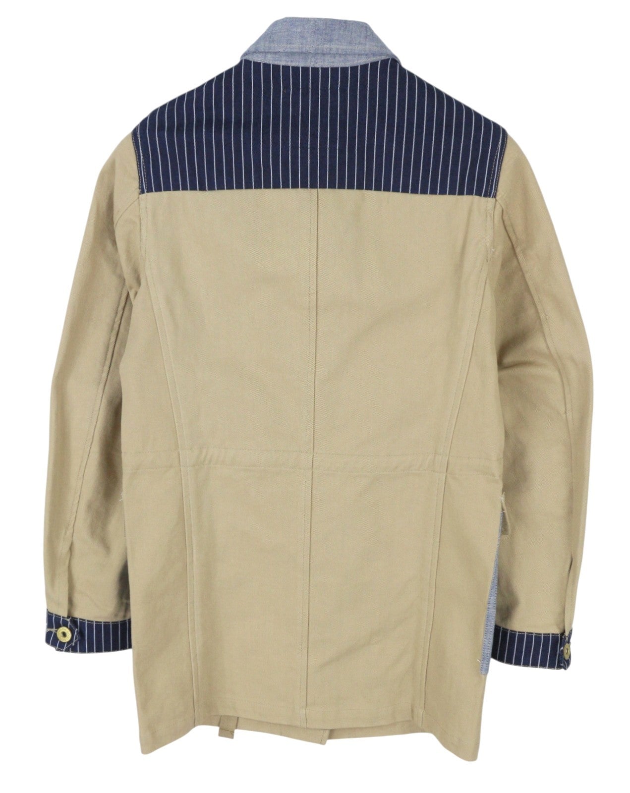 GOOD GENES Her Parka Helen Women's Jacket S Beige Lightweight Patch Pockets