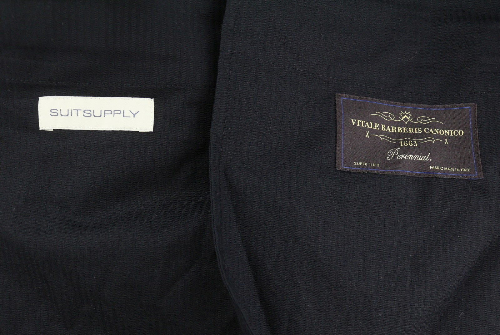 SUITSUPPLY Brescia Men's Trousers UK36R Grey Wool Tapered Formal Melange