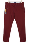 Red Cotton Trousers
