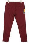 Red Cotton Trousers