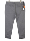 Grey Cotton Trousers