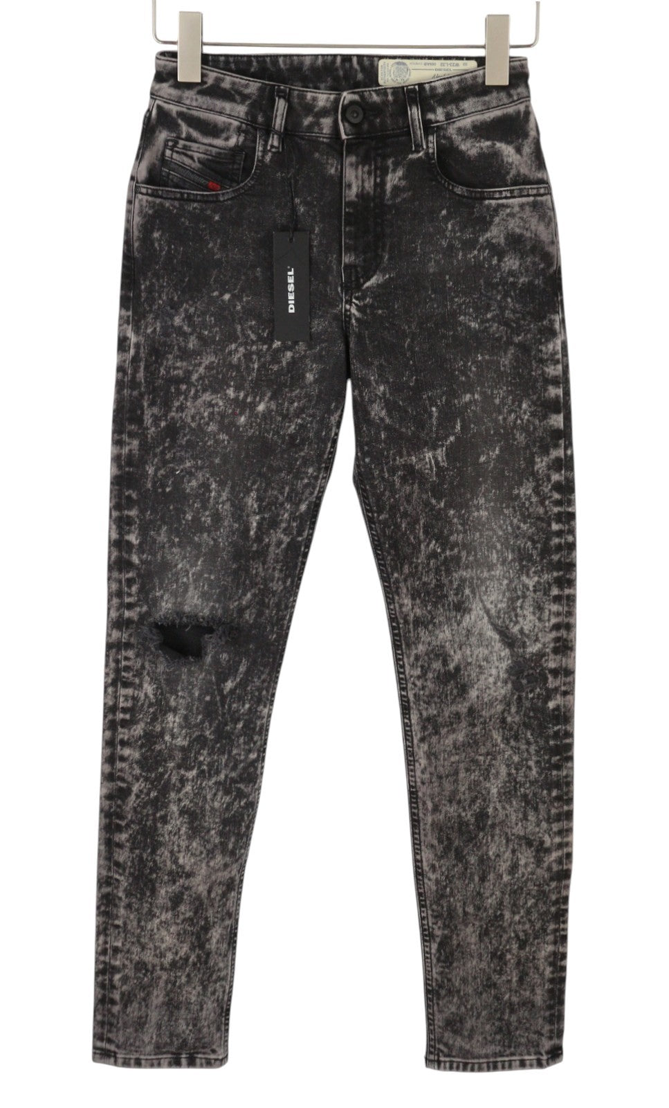 DIESEL Neekhol 069AB Women's Jeans W23/L32 Distress Straight Stretch Regular
