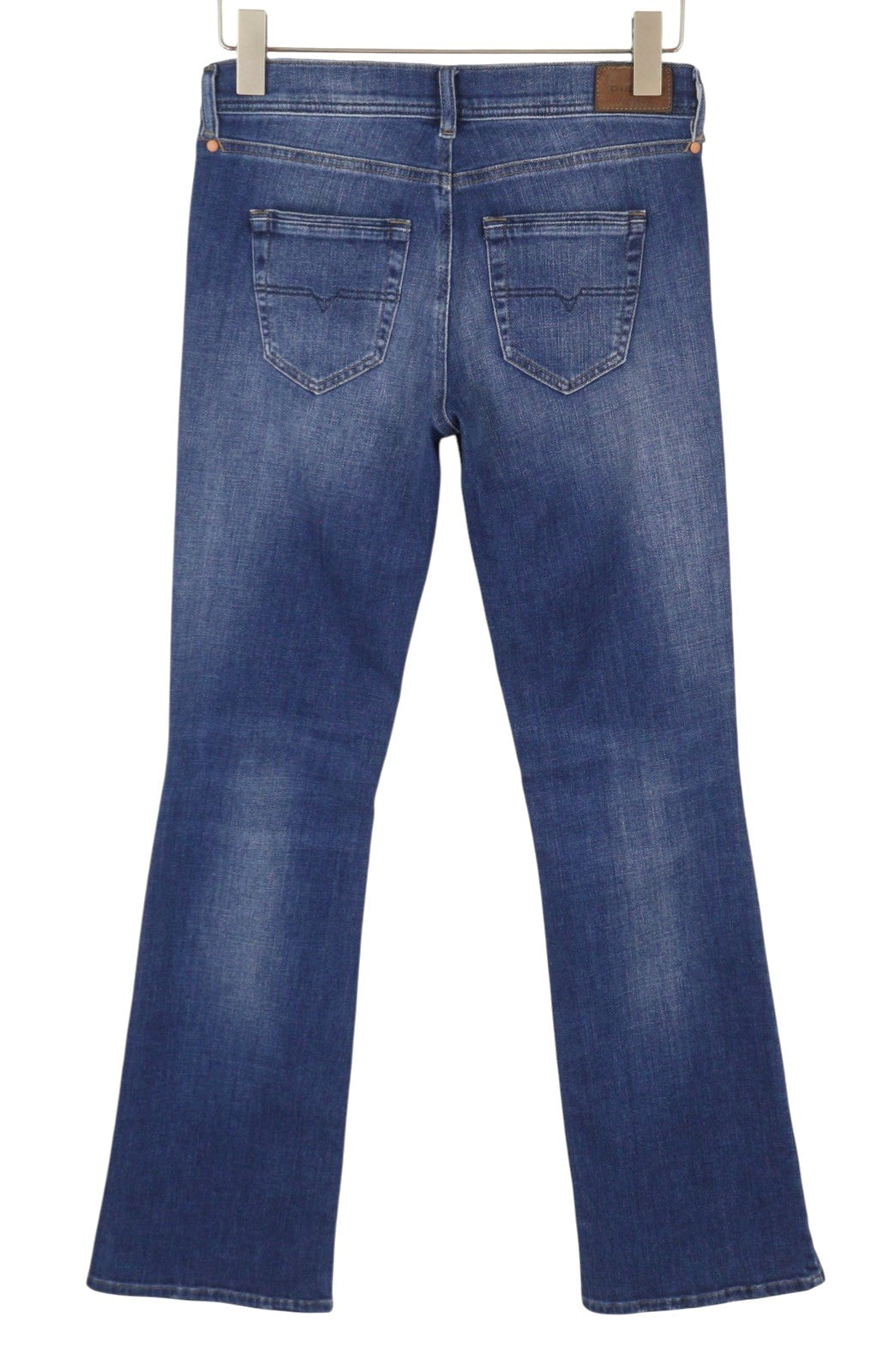 DIESEL Lowleeh 084QJ Women's Jeans W28/L32 Blue Slim Bootcut Low Waist Stretch