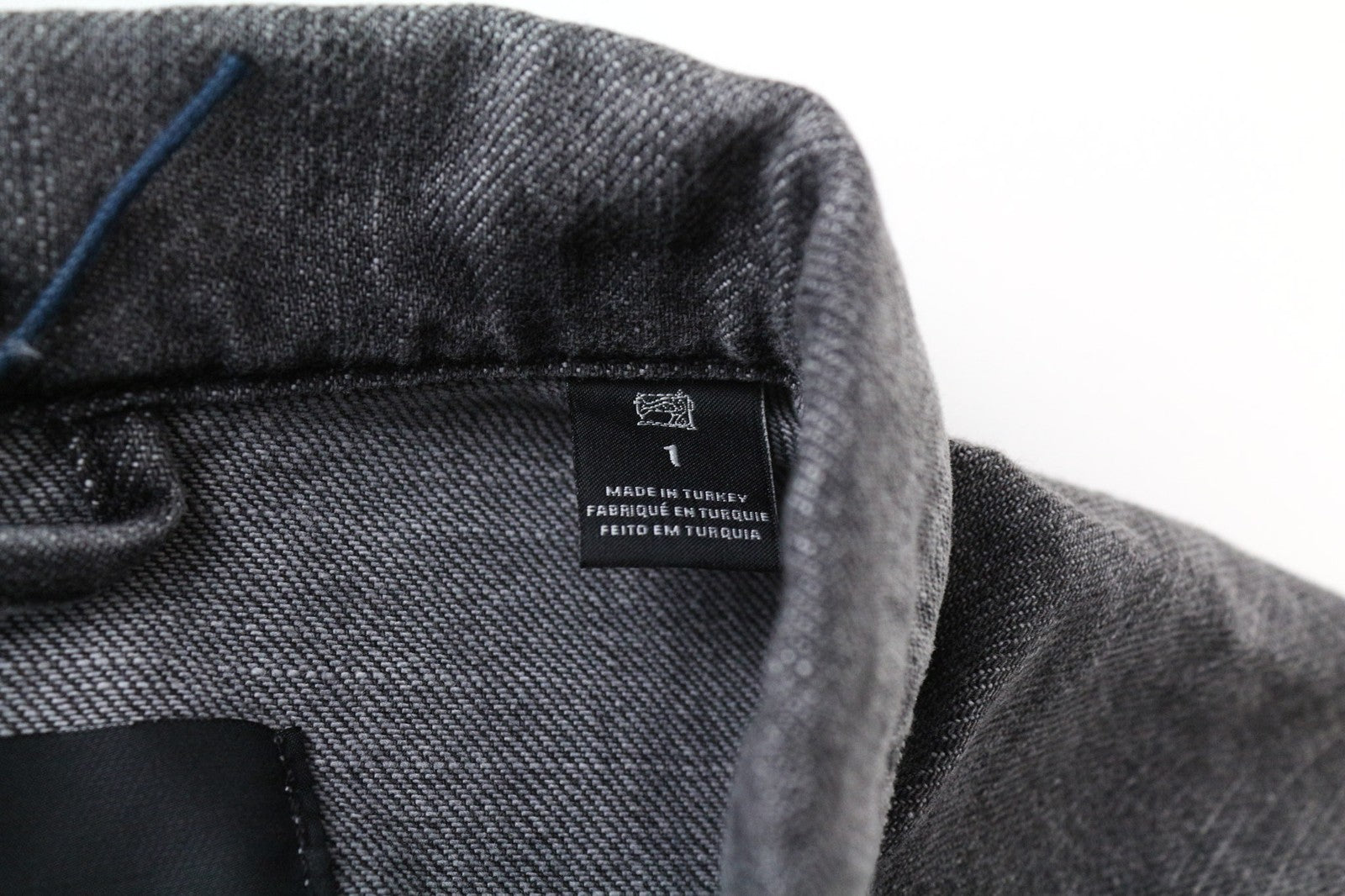 SCOTCH & SODA Ams Blauw Women's Shirt S Grey Denim Washed Cotton Short Sleeve