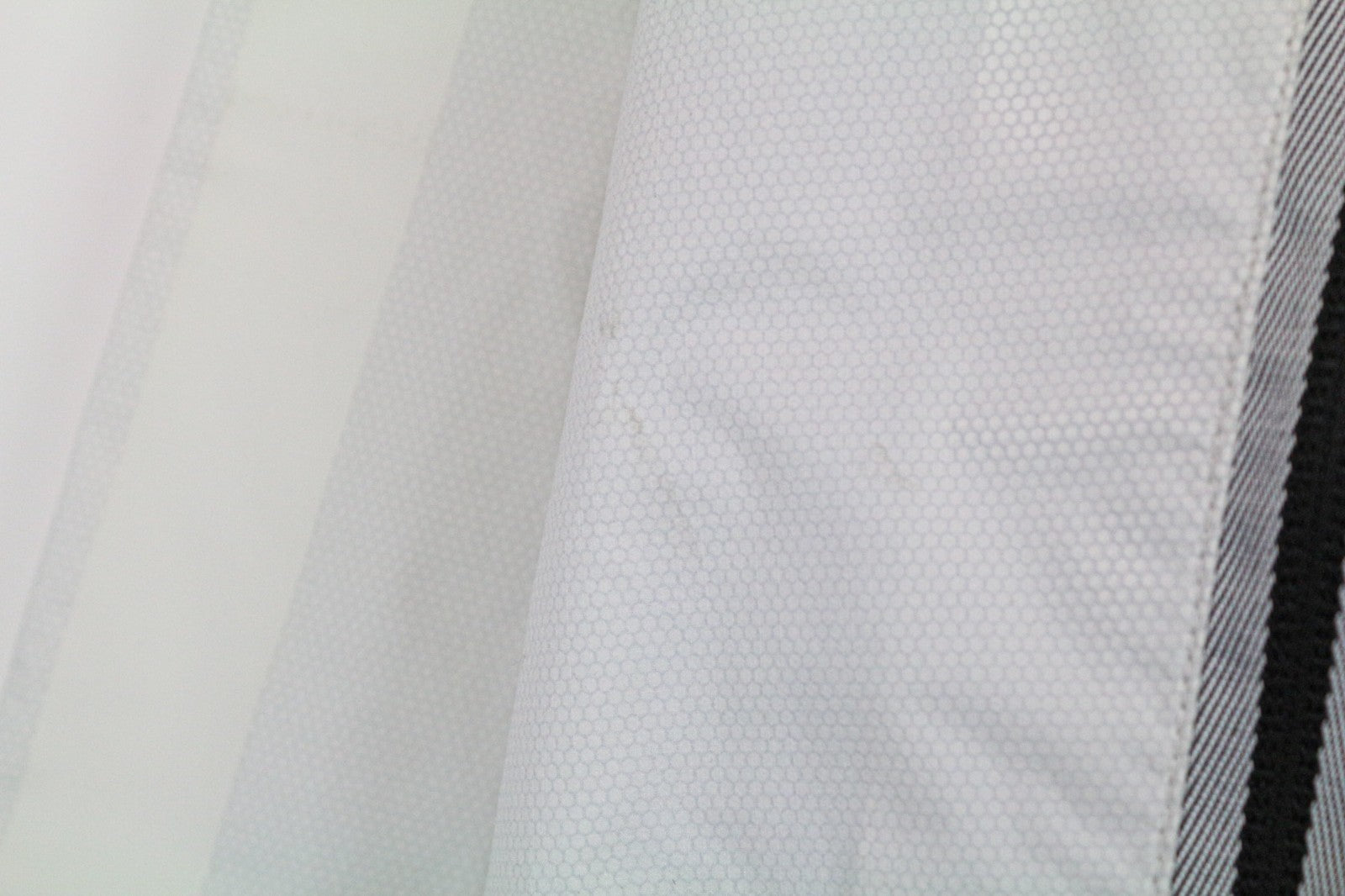 REPLAY Men's Jacket L Light Grey Hooded Zipped Reflective Lightweight Unlined